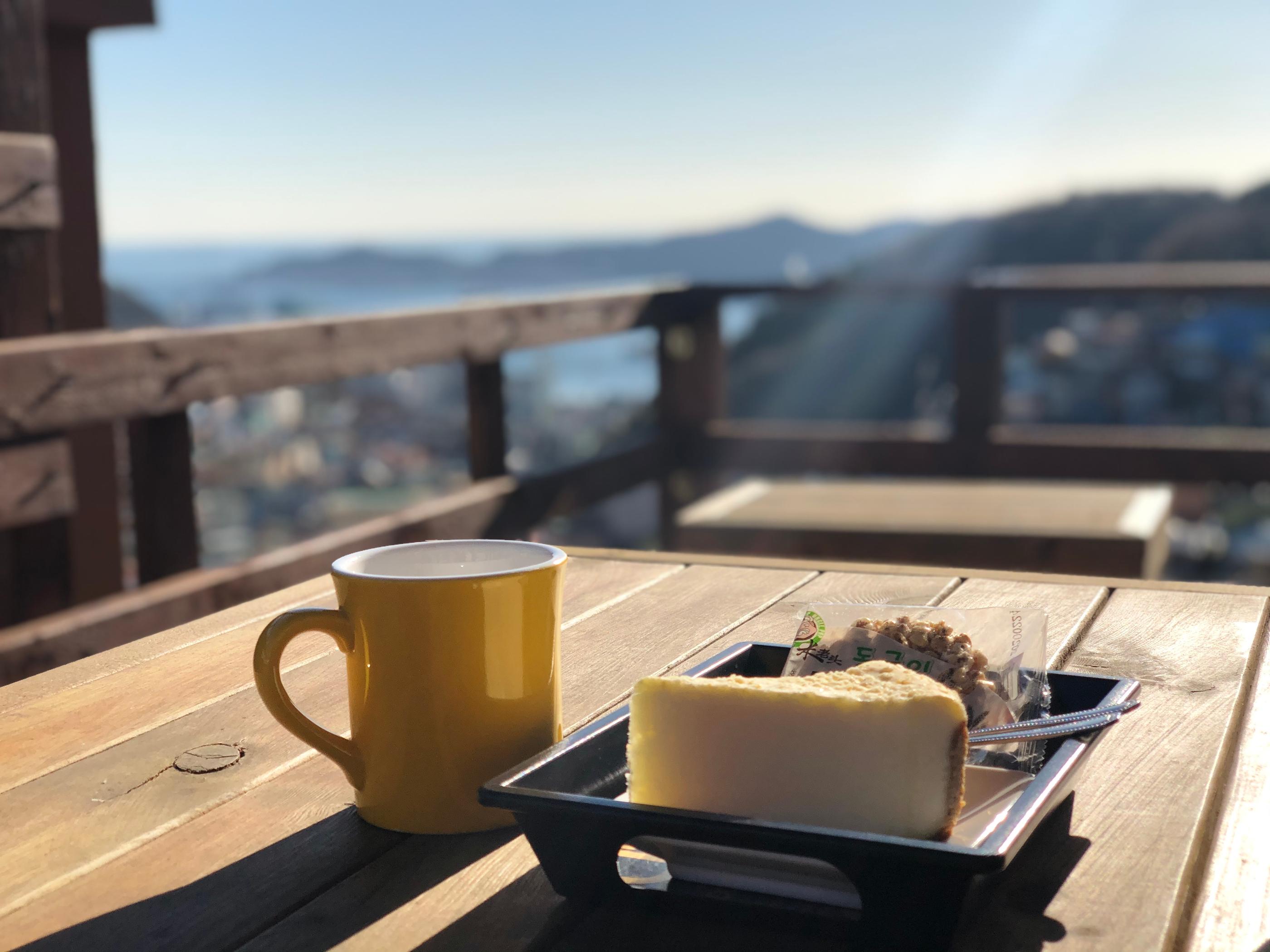 Most beautiful terrace cafe in Gamcheon Cultural Village「Cafe Wooin」!